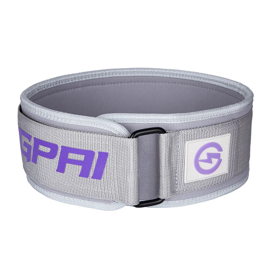 1Pcs Gym Weightlifting Belt Adjustable Waist Back Support Squat Dumbbell Barbell Deadlifts Training Fitness Black Pink Grey